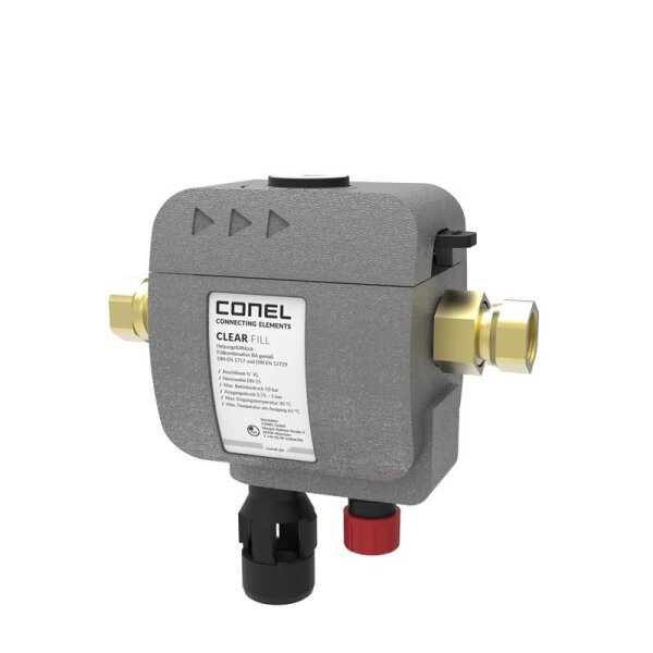 Heizungsfüllblock CLEARFB CLEAR FILL CONEL 3/4" mit Systemtrenner Typ BA