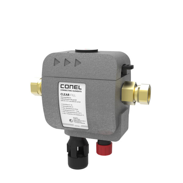 Heizungsfüllblock CLEARFB CLEAR FILL CONEL 3/4" mit Systemtrenner Typ BA