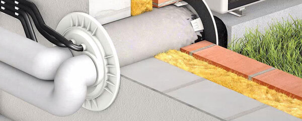 DOYMA DOYMAfix HP/O Wanddurchführung für Wärmepumpen und Klimaanlagen