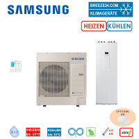 SAMSUNG AE080RXYDGG Luft/Wasser Wärmepumpe +...