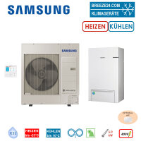 SAMSUNG AE090RXEDGG/EU Luft/Wasser Wärmepumpe 9 kW +...