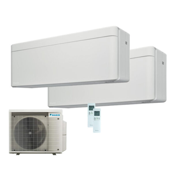 Daikin Set 2 Wandgeräte Stylish WiFi 2,5 kW 2 x FTXA25CW +  2MXM50A2V1B(9/8) R32 Klimaanlage