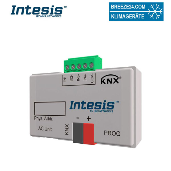 INTESIS INKNXMIT001I100 KNX-Klima-Gateway | Mitsubishi, 4 Binäreingänge | ME-AC-KNX-1i