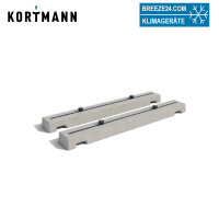 KORTMANN Set Wärmepumpenfundament BASIC M | L 970 mm...