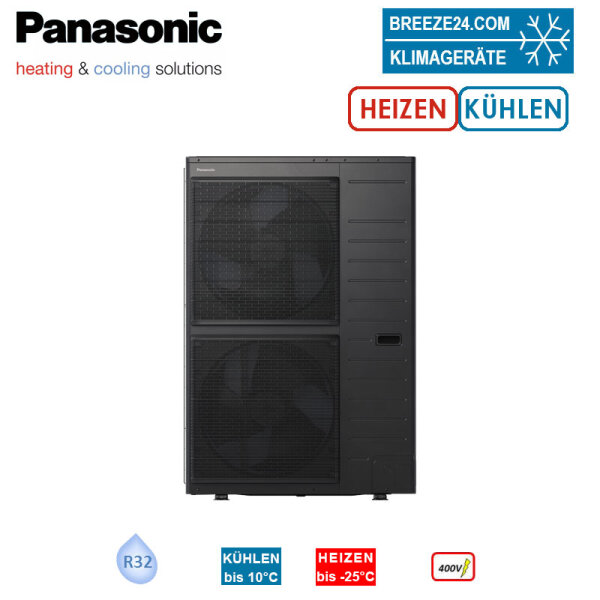 Panasonic Aquarea LT Generation K WH-UDZ16KE8 Luft/Wasser Wärmepumpe Heizen | Kühlen | 16 kW | 400V