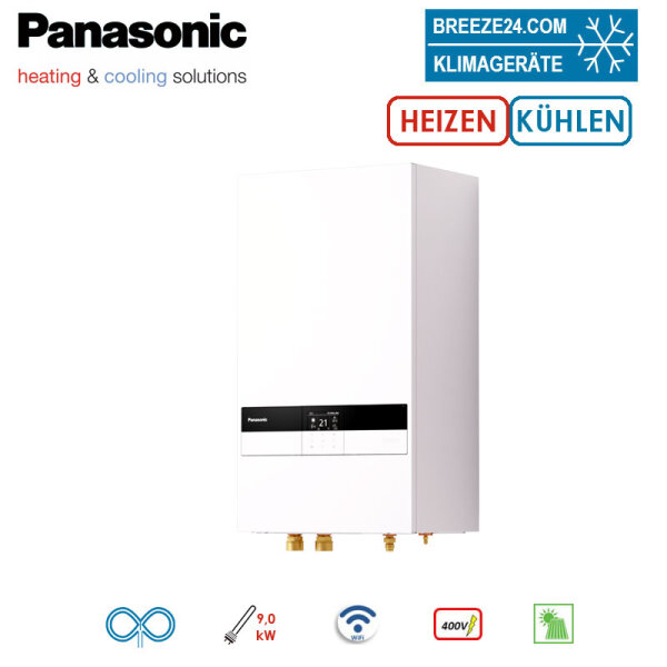 Panasonic Aquarea T-CAP Generation M WH-SDC0316M9E8 Hydromodul 9 kW Heizstab Heizen Kühlen WiFi 400V