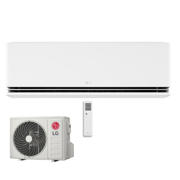 LG Set H24S1D NS1 + H24S1D U24 Wandgerät Dualcool S1 Deluxe | Raumgröße 65 - 70 m² | WiFi | 6.6 kW