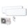 Mitsubishi Heavy Set SRK15ZS-WF + SRK35ZS-WF + SCM41ZS-W  Wandgeräte 1,5/3,5 kW WiFi R32