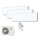 Mitsubishi Heavy Set 2 x SRK15ZS-WF + SRK25ZS-WF + SCM41ZS-W Wandgerät Klimaanlage 1,5/2,5 kW WiFi