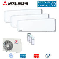 Mitsubishi Heavy Set 2 x SRK15ZS-WF + SRK35ZS-WF +...