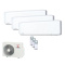 Mitsubishi Heavy Set 2 x SRK15ZS-WF + SRK35ZS-WF + SCM45ZS-W Wandgerät Klimaanlage 1,5/3,5 kW WiFi