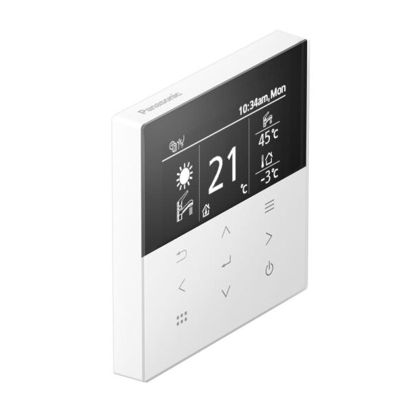 Panasonic Aquarea CZ-RTW2TAW1C zusätzliche Kabel-Fernbedienung mit WiFi für Geräte der M Generation