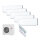 Mitsubishi Heavy Set 5 x SRK20ZS-WF + SCM100ZS-W Wandgeräte 2,0 kW WiFi Klimaanlage