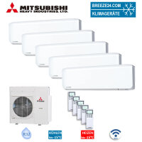 Mitsubishi Heavy Set 4 x SRK20ZS-WF + SRK25ZS-WF +...