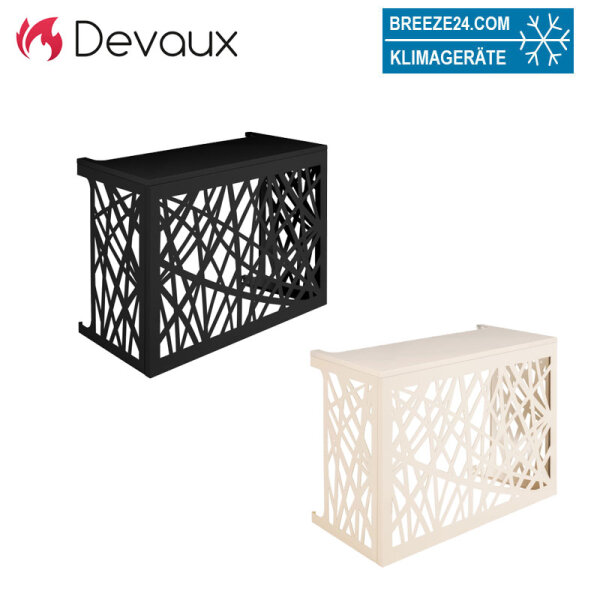 Devaux Verkleidung Modell "Deko" mit Haube für Klimaanlagen & Wärmepumpen Außengeräte