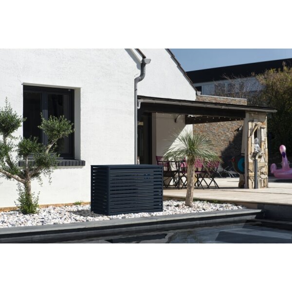 Devaux Verkleidung Modell "4 SEITEN" für Klimaanlagen & Wärmepumpen Außengeräte B100 x H76 x T60 cm