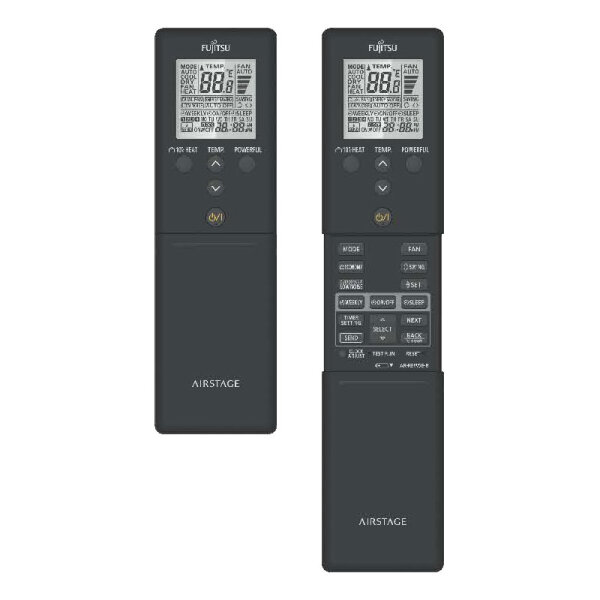 Fujitsu Set eco Wandgerät ASEH12KMCG-B + AOEH12KMCG | 3.4 kW | 4.0 kW | WiFi | Raumgröße 35 - 40 m²