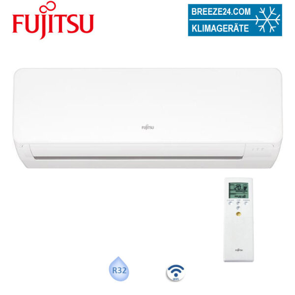 Fujitsu Wandgerät eco ASEH07KMCG 2.0 kW | 2.5 kW | WiFi | Raumgröße 20 - 25 m² | R32