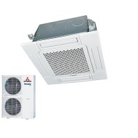 Mitsubishi Heavy Set 4-Wege-Deckenkassette 12,5 kW...