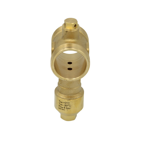 LK Armatur Frostschutzventil 2er Set | 2 x LK 556 mit Isolierung | DN 25 | 1"