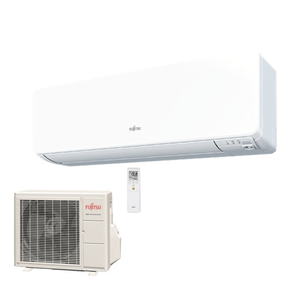 Fujitsu Set ASYG12KMCE + AOYG12KMCC Wandgerät Kompakt eco 3,4 kW | Auslaufmodell