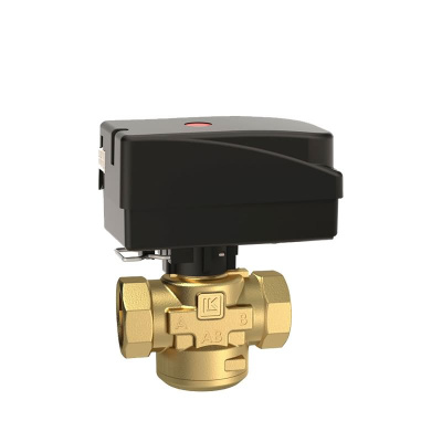 LK Armatur LK 525 2W Umschaltventil SET mit Motor 230VAC + 1 m Kabel Innengewinde | Rp 1" DN 25
