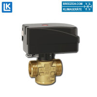 LK Armatur LK 525 2W Umschaltventil SET mit Motor 230VAC...
