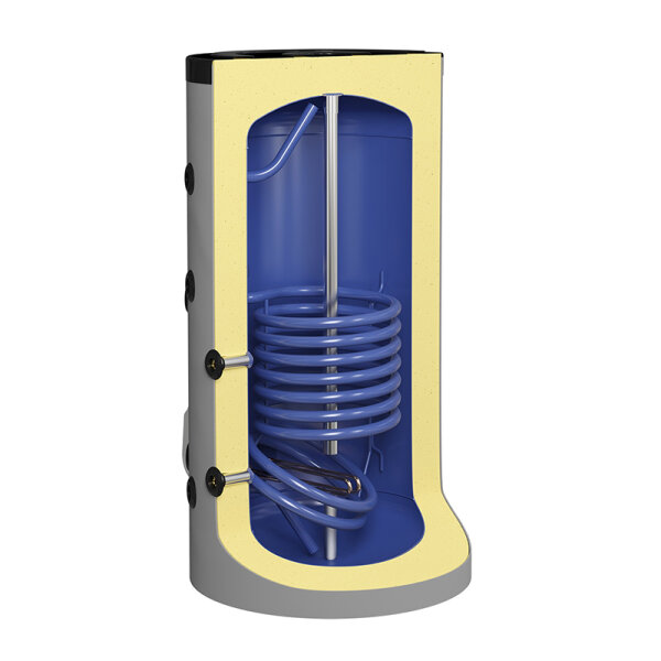 ELDOM ES/FVS 1000 indirekt beheizter Warmwasserspeicher mit 1 Wärmetauscher 1.000 Liter