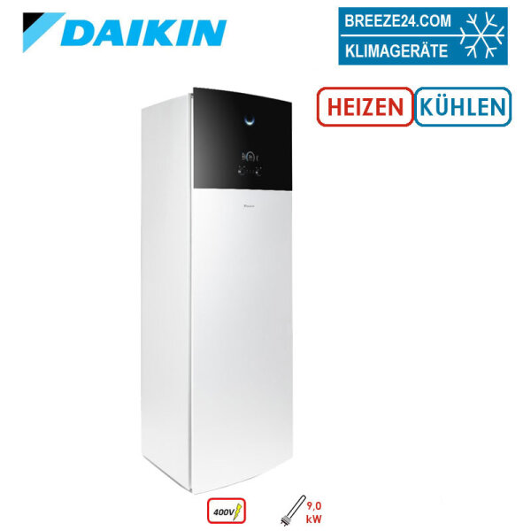 Daikin Altherma 3 H HT F ETVX16S18E9W7 Hydrobox u. Speicher 180 Liter mit Heizstab 9kW Heizen/Kühlen