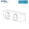 Penka Kanaladapter für Mitsubishi Electric SEZ-M35-50DA | PEFY-P40-50 | 2er & 3er Kanal Ø 200 160 mm