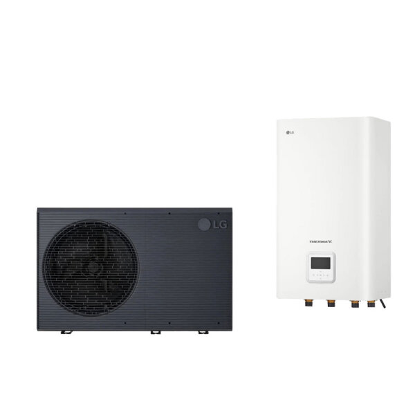 LG THERMA V Set Monoblock HM093HF.UB40 + HN1639HC.NK0 Hydromodul | 9 kW | 400 V | R290 | WiFi