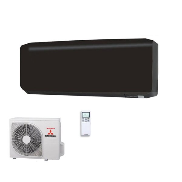 Mitsubishi Heavy Set SRK20ZS-WFB BLACK + SRC20ZS-W Wandgerät 2,0kW WiFi Raumgröße 20 - 25 m²