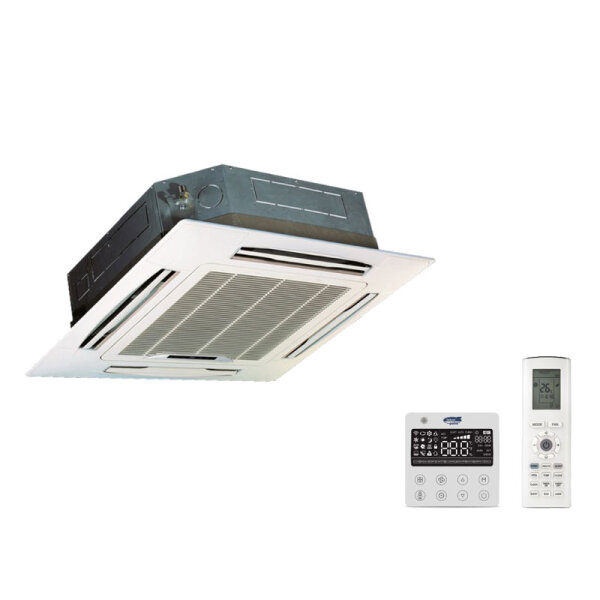 Tekno Point 4-Wege Kassete CASK-24-V | Raumgröße 70 - 75 m² | 7.0 kW | 8.0 kW | WiFi | ModBus