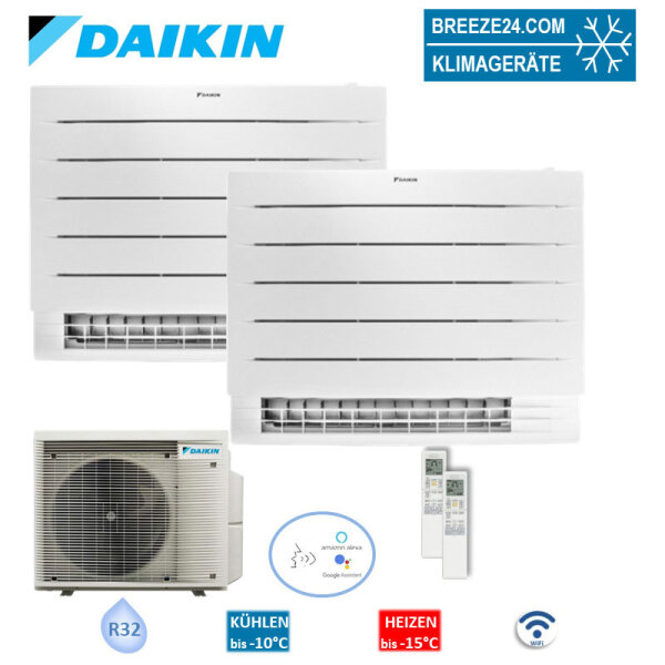 Daikin Set Truhengeräte Perfera WiFi 2,0 kW - 2 x CVXM20B + 2MXM40A2V1B9 R32 Klimaanlage