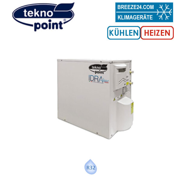 Tekno Point IDRA-24H Kaltwassersatz | Kühlen | Heizen  | 7.0 kW | Raumgröße 70 - 75 m² | R32