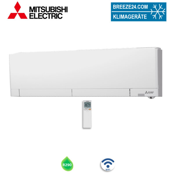 Mitsubishi Electric MSZ-RZ25VU WiFi Wandgerät 2,5 kW | Raumgröße 25 - 30 m² | R290