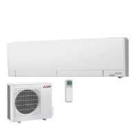 Mitsubishi Electric Set Wandgerät WiFi MSZ-RZ25VU +...