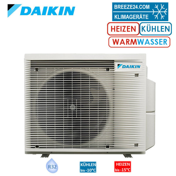 Daikin 5MWXM90A9 Multi+ Außengerät für Warmwasser und Klimatisierung 9.0 kW | 10.0 kW | R32