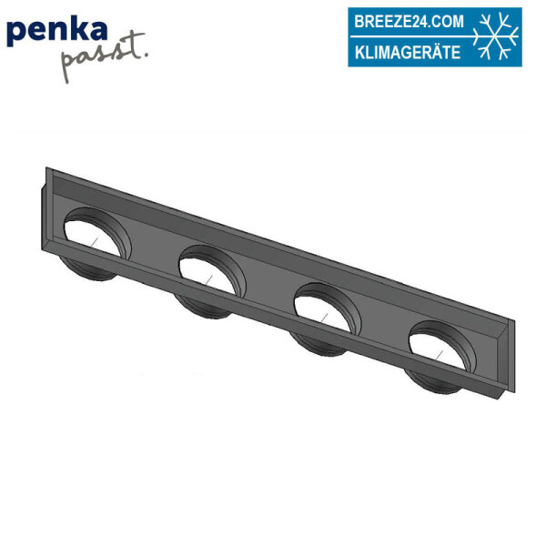 Penka 4er Kanaladapter für Mitsubishi Electric SEZ-M60DA SEZM71DA | PEFY-PC3VMS1-E PEFY-WP50VMS1-6