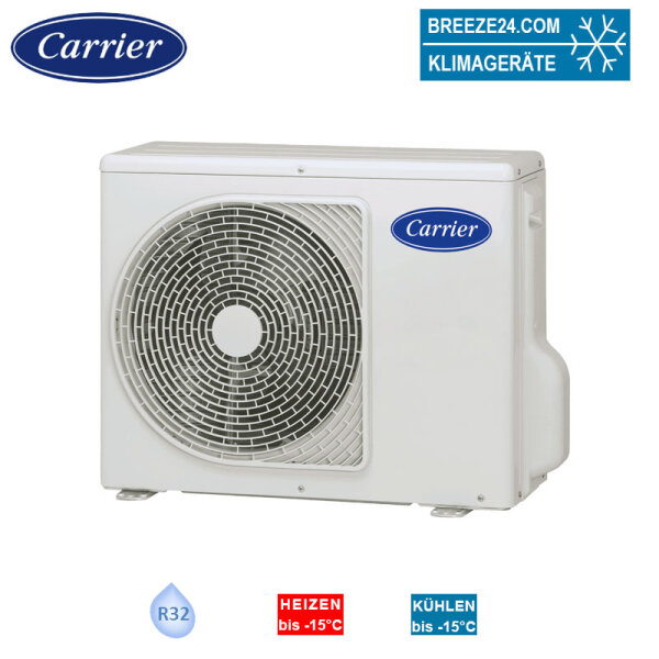 Carrier Außengerät 38WHM071 KOMFORT LINE für eine Raumgröße 65 - 70 m² | Mono-Split | 6.5 kW | R32
