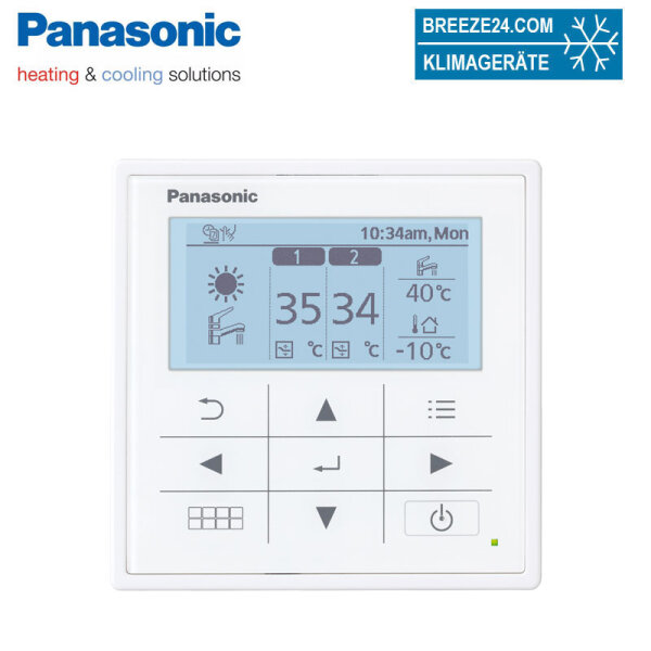 Panasonic Aquarea CWA75C4682 kabelgebundenes Bedienteil für Generation H Hydromodul