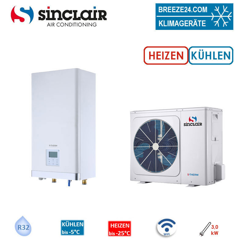 Carrier Klimaanlagen Set 40/38WHP035 PREMIUM LINE für eine Raumgröße 35 - 40 m² | 3.5 kW | R32