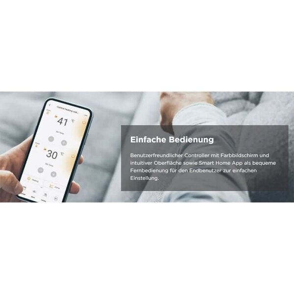 Midea M Thermal Artic MHC-V12WD2RN7-ER90 Kompakt-Monoblock Wärmepumpe | 12 kW | 12 kW | WiFi | R290