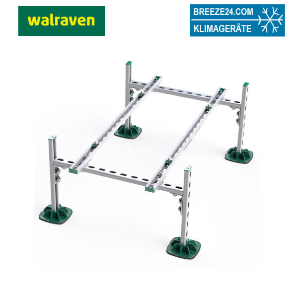 Walraven Yeti 130 Rahmenkonstruktion 1000 x 600 x 400mm 4 x Yeti BUP - Standkonsole Außengerät