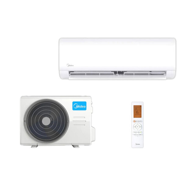 Midea Xtreme Save Blue Set für 1 Zimmer mit 35 - 40 m² | WiFi | R290 | 3.5 kW | 3.8 kW