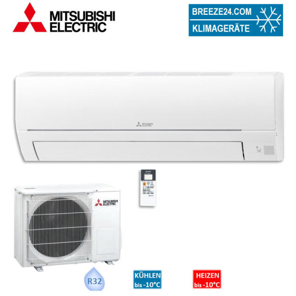 Mitsubishi Electric Set Wandgerät Basic 5,0 kW - MSZ-HR50VF + MUZ-HR50VF 1 Raum mit 50 - 55 m²