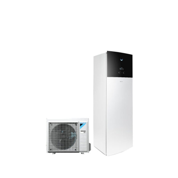 Daikin Altherma 3 R F Set ERGA06EVH-CA_Anthrazit   + EHVH08S18E6V Wärmepumpe+Hydromodul/Heizstab 6 kW/Speicher 180L