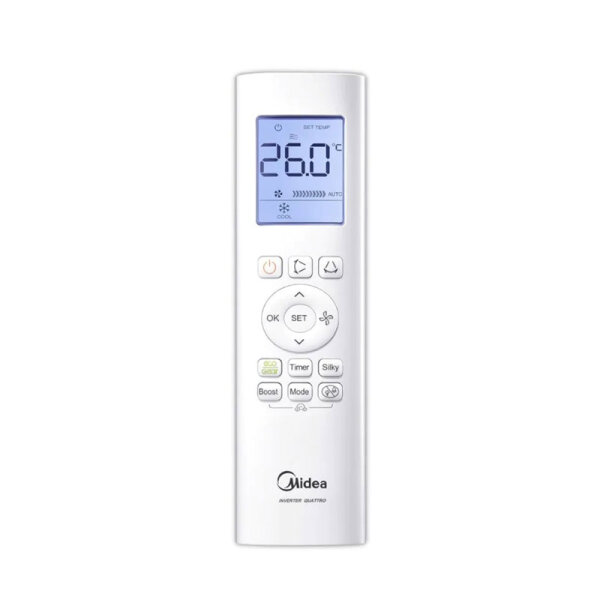 Midea Oasis Plus Set MSOPBU-12HRFN8-ME + MOX333-12HFN8-ME Raum 35 - 40 m² 3.5 kW | 4.2 kW | WiFi R32