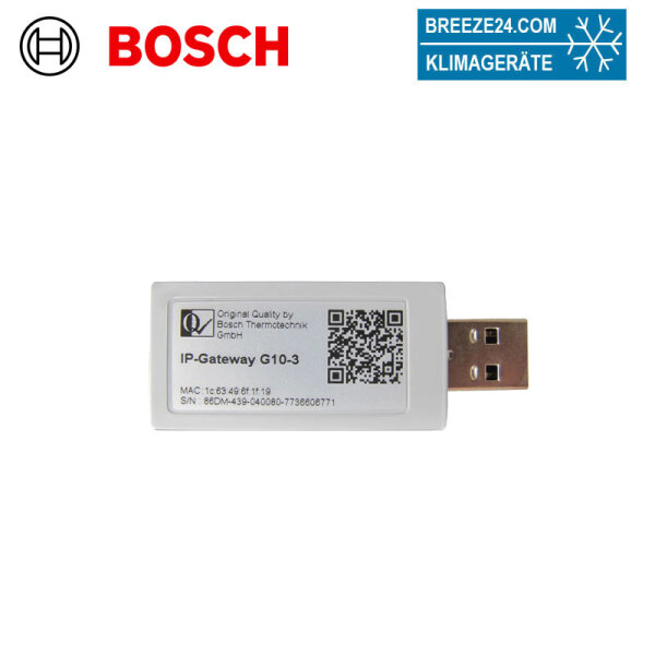 BOSCH WiFi Modul G10-3 für Wandgeräte CL3000i | Deckenkassetten 4CC | Konsolengeräte CN