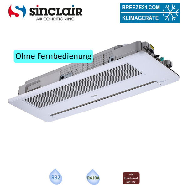 Sinclair SDV6-1C45 1-Wege-Deckenkassette + Blende 4,5 kW | Raumgröße 45 - 50 m² | VRF